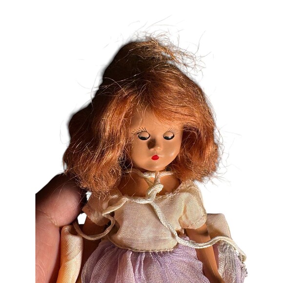 Vintage Nancy Ann Story Book trademark Doll  6” 1940s - Picture 11 of 16